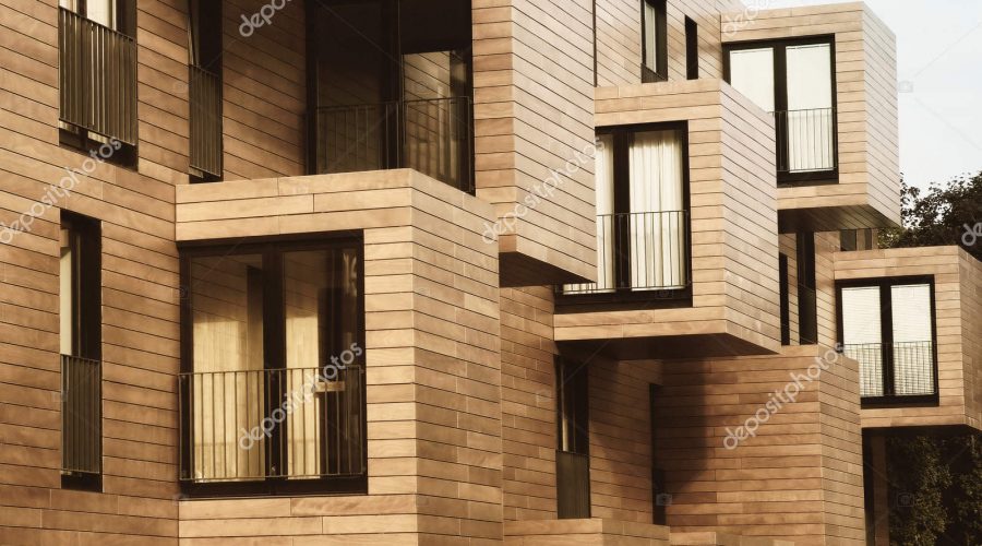 Modern Contemporary Wood Sided Building