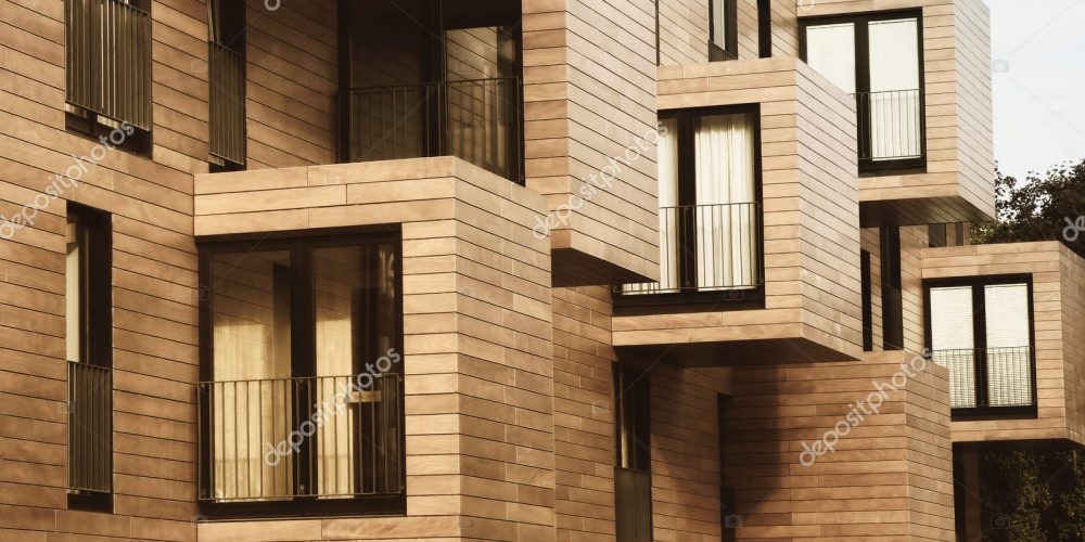 Modern Contemporary Wood Sided Building